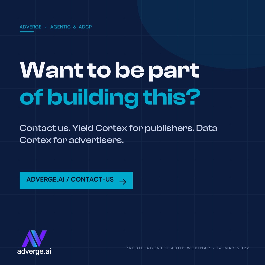 Adverge. Want to be part of building this? Contact us.