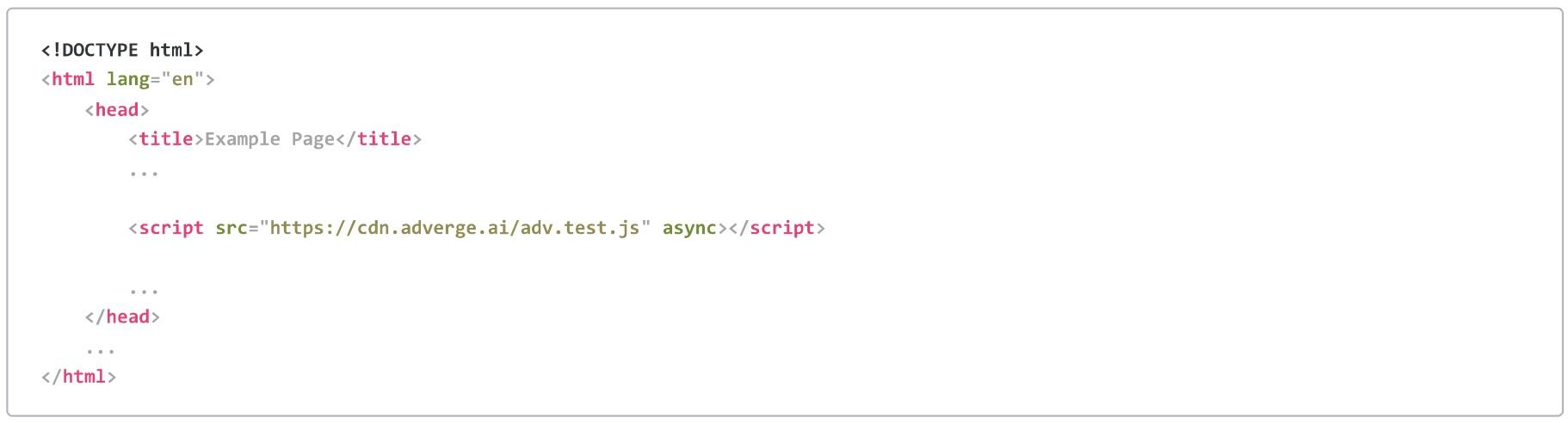 Example